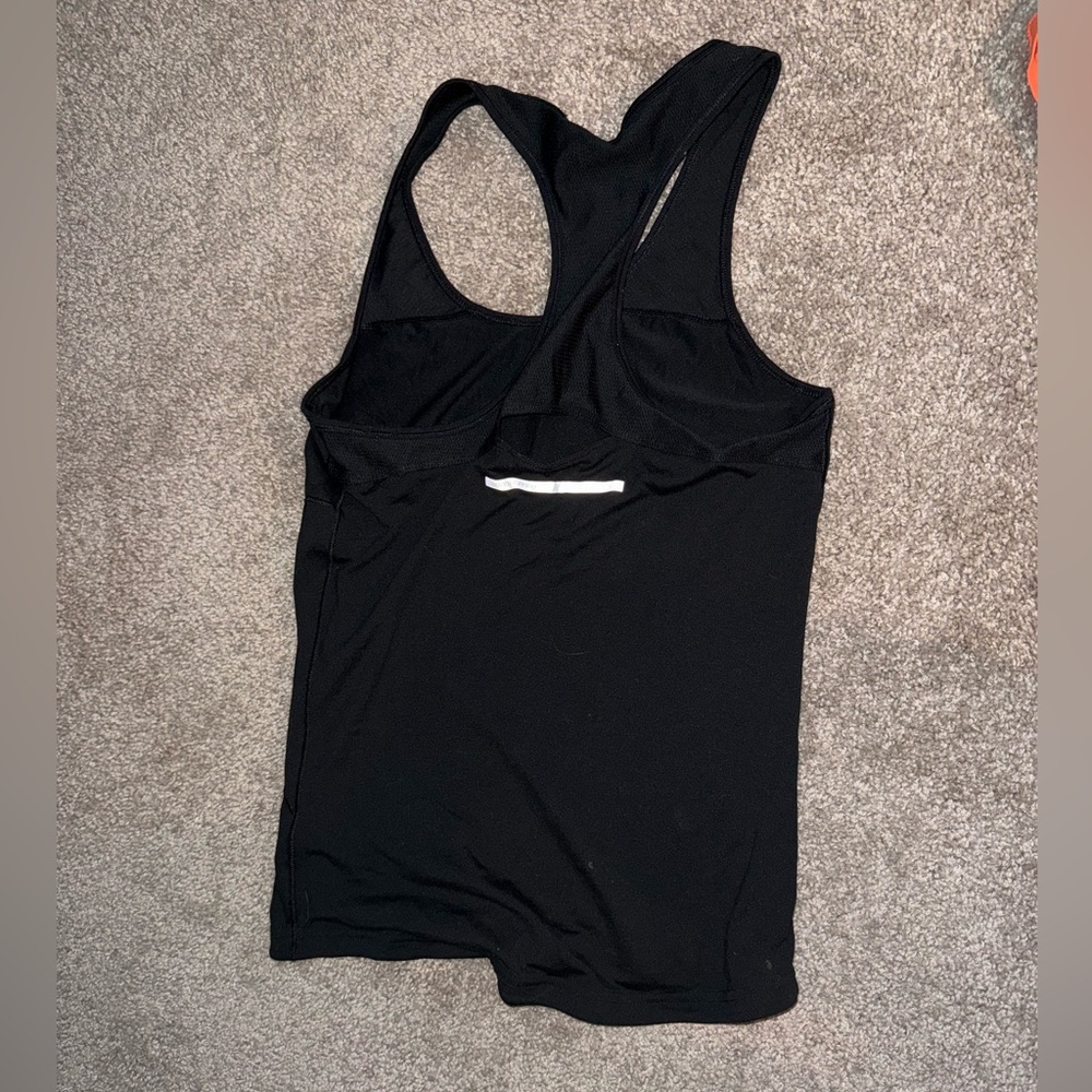 Adidas Women's Black Racerback Tank Top - Picture 2 of 2